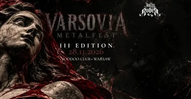 Zapraszamy 28 listopada 2026 roku do VooDoo, Warszawa, Aleja Prymasa Tysiąclecia 48A.